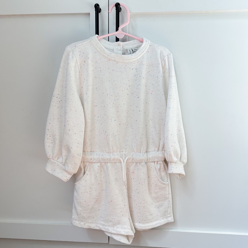 Janie and Jack Girls Romper, Size 8